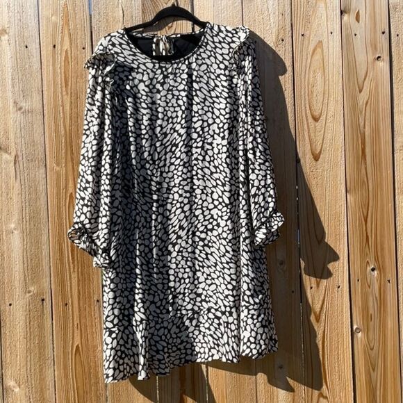 Take 50% OFF- Who What Wear Animal Prints Mini Dress, Size-XXL - Picture 1 of 8